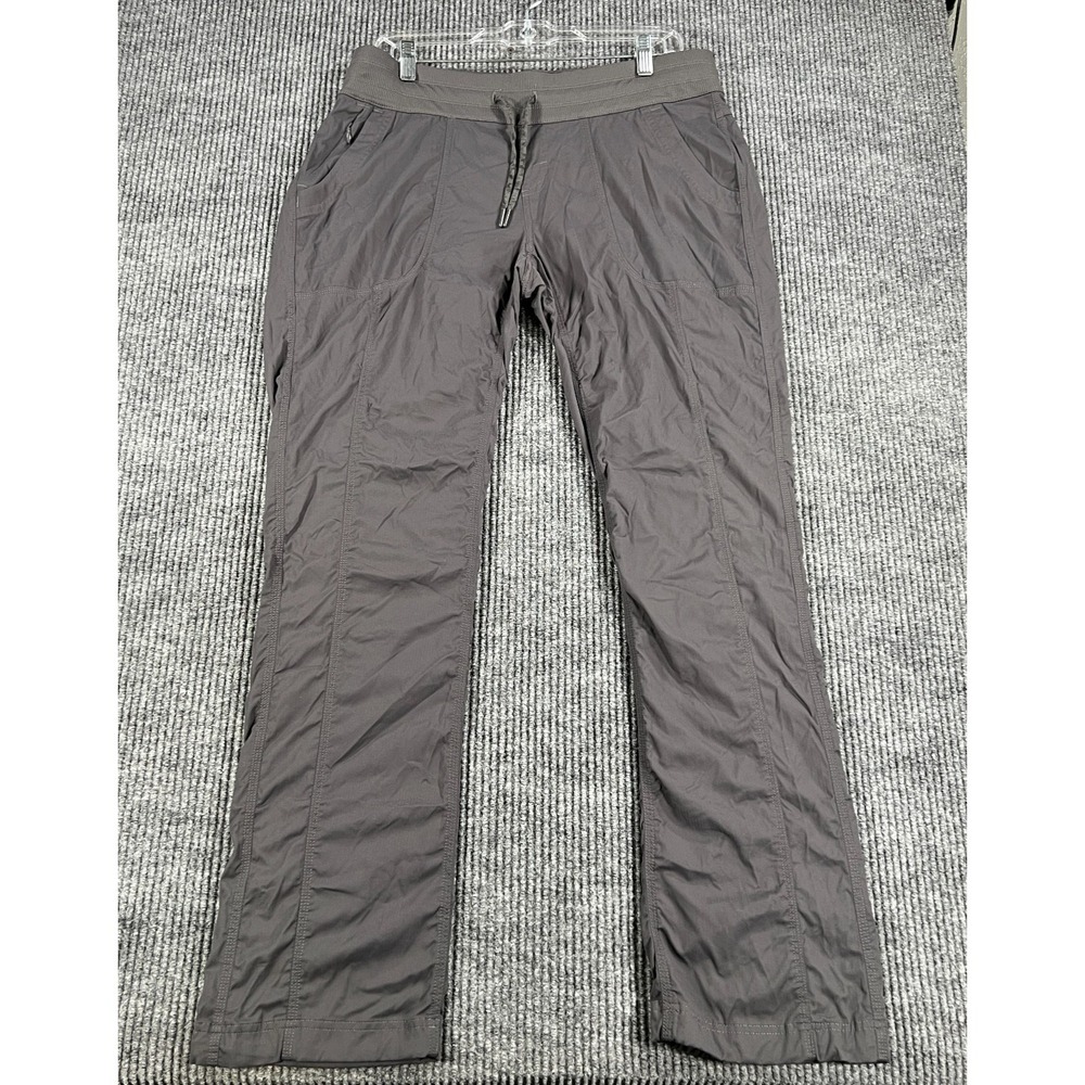 The North Face Pants Womens Large Gray‎ Regular Fit Lightweight Outdoor Hiking